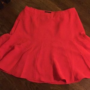 NWT Talbots Red-Orange Skirt